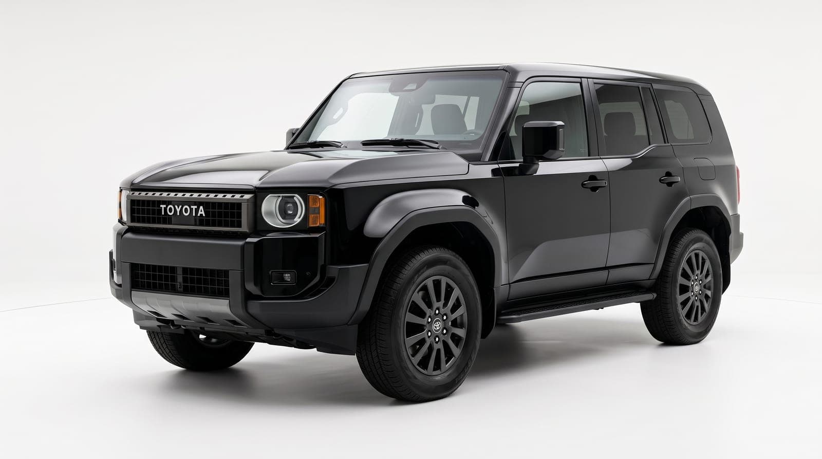 Toyota Land Cruiser Prado TX-L — Same rugged icon, in Attitude Black.